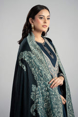 Maria B | Luxury Winter Pret 25 | DW-W24-102R1-Blue