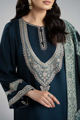Maria B | Luxury Winter Pret 25 | DW-W24-102R1-Blue