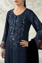 Maria B | Luxury Winte r Pret 25 |DW-W25-20-Blue