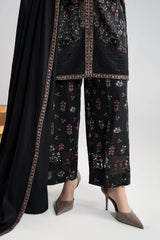 Maria B | Luxury Winter Pret 25 | DW-W25-35-Black