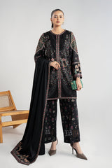 Maria B | Luxury Winter Pret 25 | DW-W25-35-Black