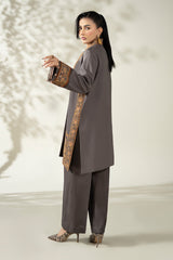 Maria B | Luxury Winter Pret 25 | DW-W25-49-Grey