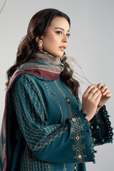 Maria B | Luxury Winter Pret 25 | DW-W25-51-Blue