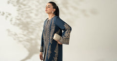 Maria B | Luxury Winter Pret 25 | DW-W25-58-Blue