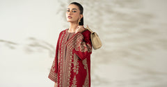 Maria B | Luxury Winter Pret 25 | DW-W25-58-Maroon