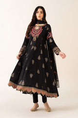Maria B | Luxury Winter Pret 25 | DW-EF22-13R1-Black