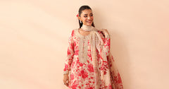 Maria B | Luxury Winter Pret 25 | DW-PF25-63-Pink
