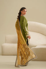 Ethnc | 3 Piece EMBROIDERED SUIT 26 | GREEN E1065