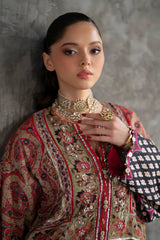 Ethnc | 2 Piece EMBROIDERED SUIT 26 | APPLE GREEN E1068