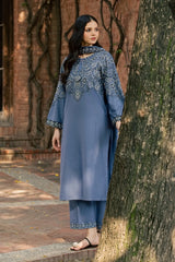 Batik | SOZNI 3PC EMBROIDERED | KARANDI PRET