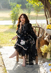 Elaf Premium | Luxury Lawn 26 | ELY-2B MIDNIGHT BLOSSOM
