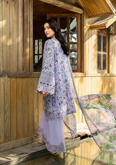Elaf Premium | Chikankari Prints 26 | ERC-6B IRIS
