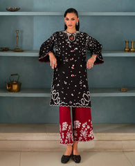 Republic Womenswear | Neonma Essential Pret 26 | Noir Parsi