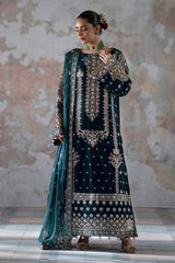 Emaan Adeel | Saanjh Velvet Collection 24 | Meher