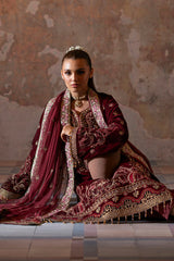 Emaan Adeel | Saanjh Velvet Collection 24 | Tara
