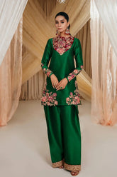 Musferah Saad | Mystere Formals | Emerald Garden