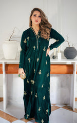 Asifa and Nabeel | Zephyr Formals | Emerald Royale Kaftan