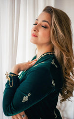 Asifa and Nabeel | Zephyr Formals | Emerald Royale Kaftan