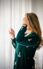 Asifa and Nabeel | Zephyr Formals | Emerald Royale Kaftan