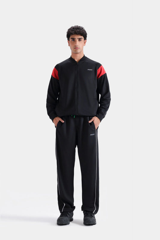 Outfitter Regular Fit Activewear Color-Block Zipper