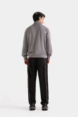 Outfitter Regular Fit Activewear Raglan Sleeves Zipper