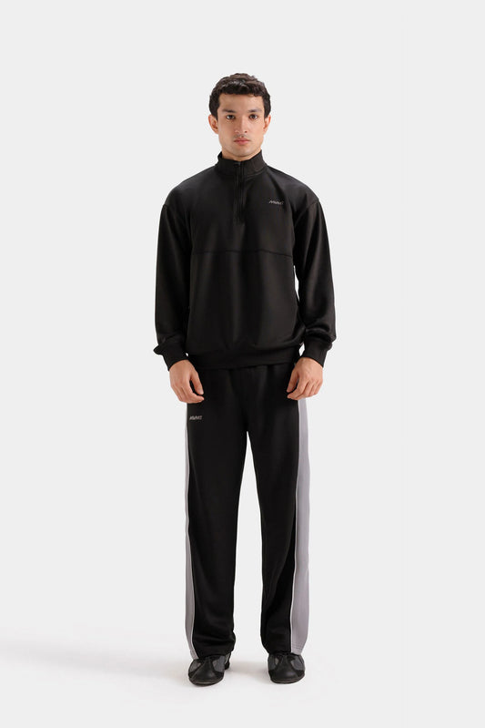 Outfitter Relaxed Fit Activewear Quarter Zip-Up Sweatshirt