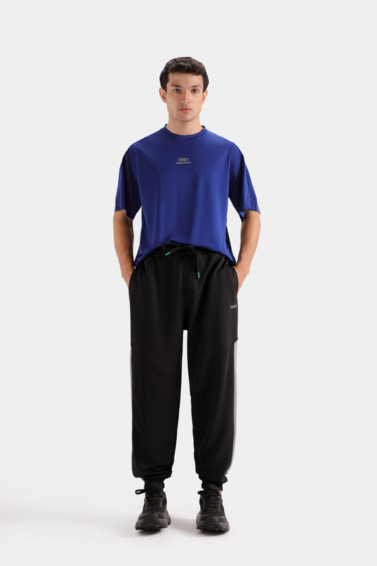 Outfitter Relaxed Fit Activewear Color Block Trousers