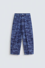 Zayan Clothing | Outfitter | Skater Fit Jeans With Laser Print