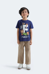 Outfitter Regular Fit Character Graphic T-Shirt For Kids