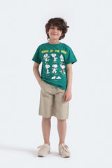 Outfitter Regular Fit Character Graphic T-Shirt For Kids