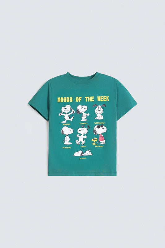 Outfitter Regular Fit Character Graphic T-Shirt For Kids