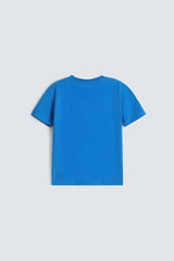 Outfitter Regular Fit Graphic T-Shirt With Label Patch For Kids