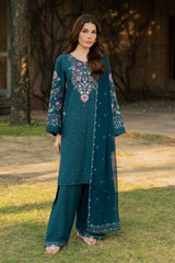 Batik | PAM 3PC EMBROIDERED | KARANDI PRET