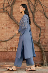 Batik | SOZNI 3PC EMBROIDERED | KARANDI PRET