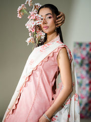 Faiza Faisal | FNF Printed Lawn | BLUSH HORIZON