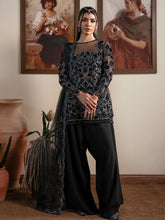 Faiza Faisal | Solene Luxury Velvets | NOIR