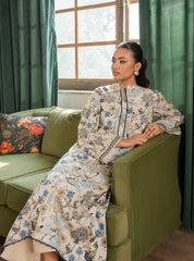 Faiza Faisal | Lumiere Winter Pret | IVORY MIST