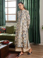 Faiza Faisal | Lumiere Winter Pret | IVORY MIST