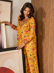 Faiza Faisal | Lumiere Winter Pret | SUNLIT PETAL