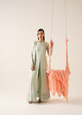 Maryum N Maria | Zaib Luxury | Embroirdered Chiffon LOUISE - FS50130