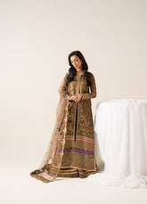 Maryum N Maria | Zaib Luxury | Embroirdered Chiffon OLYMPE - FS50133