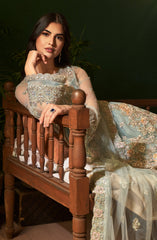 Fabiha Fatima | Reve Royal Luxury Wedding Dresses | AQUAMARINE