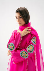 Asifa and Nabeel | Celevara Luxe | Fuchsia Flame