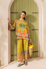 Saira Rizwan | Silk Coords 25 | PALM SUGAR - SRSP-25-04