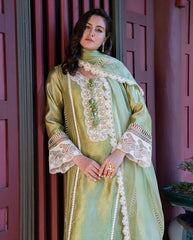 Mushq | Euphoria Eid Pret'26 | Green Solace