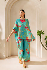 Saira Rizwan | Silk Coords 25 | SUNSET SAMBA - SRSP-25-03