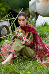 Mushq | Mirasol Printed Cambric | Cielo Sol