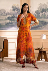 Heer By Zeeshan Damani | Luxury Formal Kaftan | Elyra