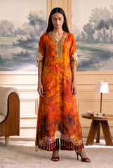 Heer By Zeeshan Damani | Luxury Formal Kaftan | Elyra