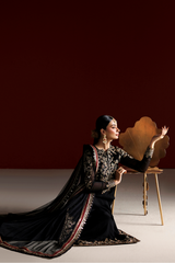 Iznik | Chiffon Semi Formal | EMBROIDERED CC-107